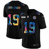 Nike Steelers 19 JuJu-Smith Schuster Black Vapor Untouchable Fashion Limited Jersey Yhua,baseball caps,new era cap wholesale,wholesale hats